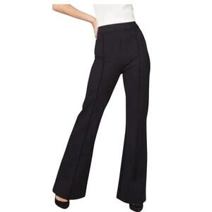 Spanx The Perfect Pant, Hi-Rise Flare Jet Black, Size S